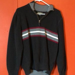 Eddie Bauer 3/4 zip sweater